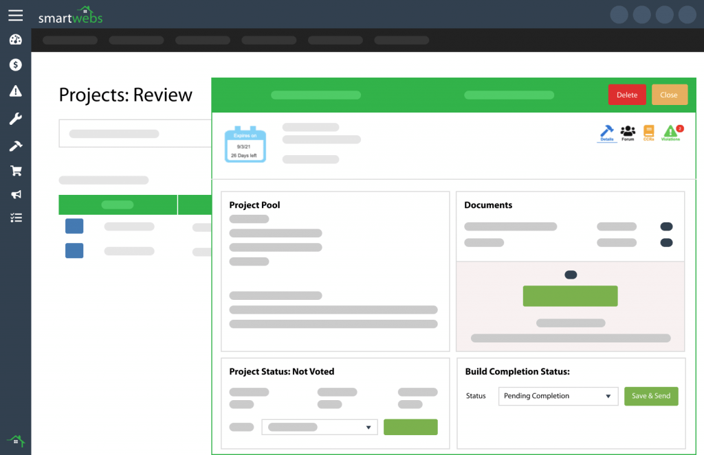 HOA Architectural Requests Software